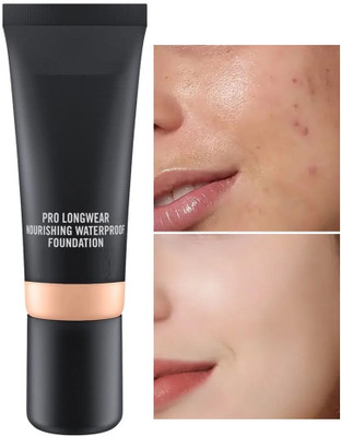 WOONGMI Full Coverage, Oil Control & Long-Lasting Matte Finish Foundation(BEIGE, 40 ml)
