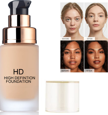 KAIASHA HIGH COVERAGE WATERPROOF BASE FOUNDATION ALL DAY USE Foundation(beige, 50 ml)