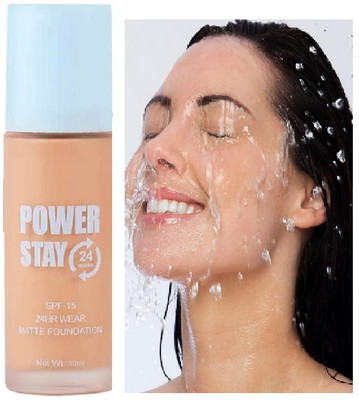 Yuency Hydrating Power stay foundation pack of 1  Foundation(IVORY, 30 ml)