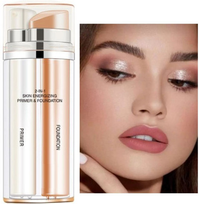 DARVING Makeup 2 In 1 Foundation and Primer Matte finish water proof Foundation(BEIGE, 60 ml)