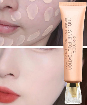 AEPRUY primer mousse Foundation Zero Pore Oil-Control Full Coverage Matte  Foundation(NATURAL BEIGE, 30 ml)