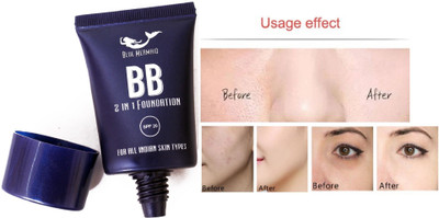 BLUEMERMAID Matte Makeup Foundation For Face Professional Foundation(natural, 30 ml)