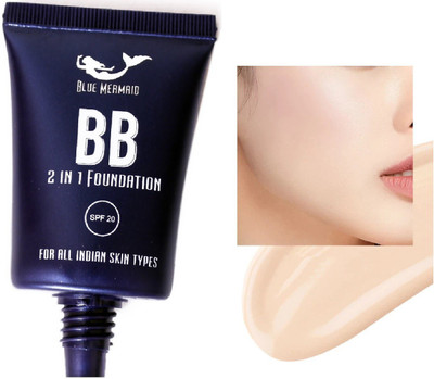 BLUEMERMAID Liquid Foundation Full Coverage Long Lasting Liquid  Foundation(LIGHT BEIGE, 30 ml)