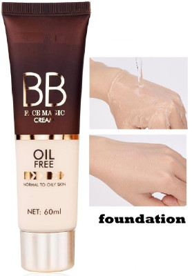 Arcanuy HIGH COVERAGE WATERPROOF FOUNDATION Foundation(BEIGE, 60 ml)