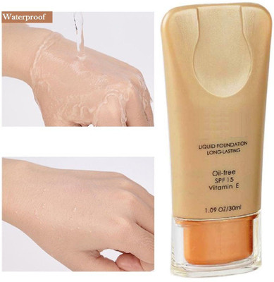ADJD WATERPROOF FOUNDATION SPF 15 NORMAL TO OILY SKIN SUITABLE FOR ALL SKIN TYPE Foundation(BEIGE, 30 ml)