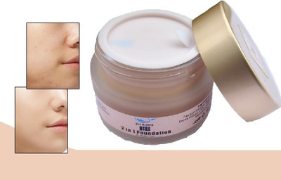 BLUEMERMAID BB 2 IN 1 FOUNDATION MATTE FINISH FULL COVERAGE Foundation(BEIGE, 30 g)