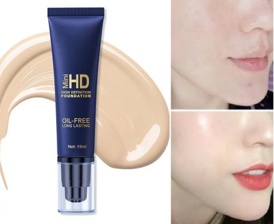 GULGLOW99 Best Moisturizing Waterproof Liquid Foundation High Coverage for Dark Circles Foundation(SOFT IVORY, 15 ml)