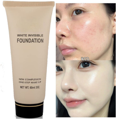 AEPRUY New Matte finish White Invisible  Foundation(ivory, 60 ml)
