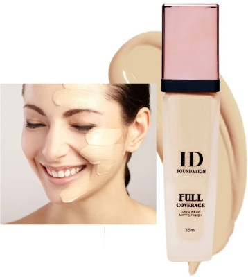 SEUNG High-Definition Coverage Matte Liquid  Foundation(Beige, 35 g)