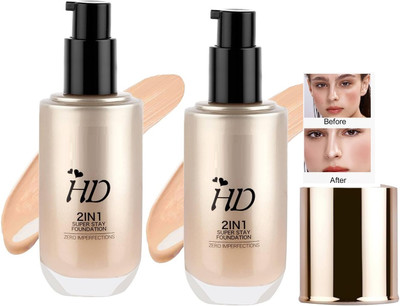 REIMICHI Cream Foundation Long Lasting and Waterproof Matte Liquid  Foundation(beige, 120 ml)