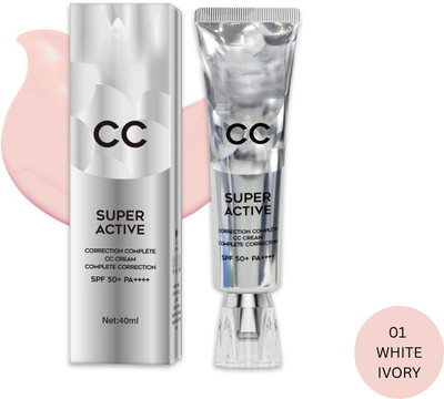 Your Beauty CC Cream Complete Correction FOUNDATION Foundation(Shade 01: WHITE IVORY, 30 ml)