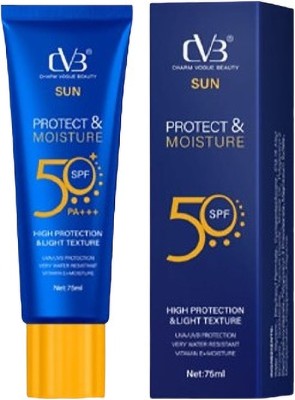 CVB CVBC119 Foundation(Sunscreen - SPF50 PA+++Sun protect & Moisture high protection & light texture, 75 ml)