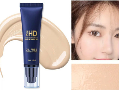 GULGLOW99 Moisturizing Waterproof Liquid Foundation High Coverage for Dark Circles Foundation(SOFT IVORY, 15 ml)