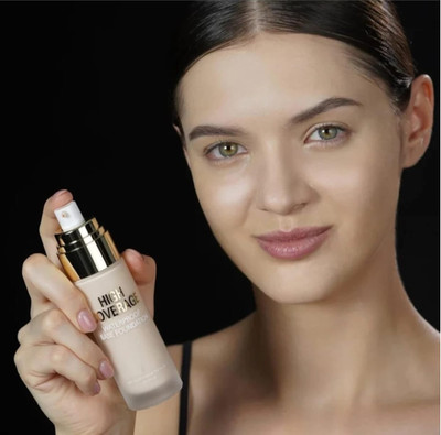 luzimaisa Best Water-Resistant | Medium to Buildable Coverage High Performance  Foundation(Beige, 60 ml)