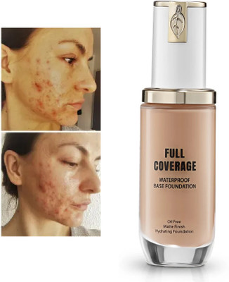 Sheny HD Foundation For full Coverage Dewy Finish Foundation (BEIGE, 45 ml) Foundation(beige, 45 ml)