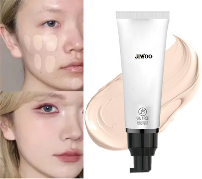 Jiwoo Face Make-up Foundation Full Coverage Foundation(IVORY, 60 ml)