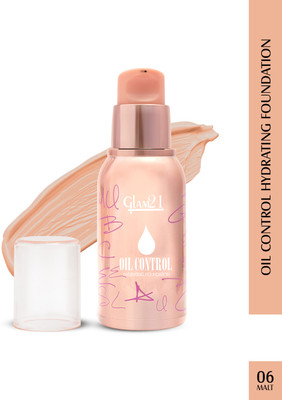 Glam21 Oil Control Hydrating Foundation to Matte Look- Highly Recommended for Oily Skin Foundation(Malt, 40 g)