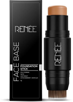 Renee Face Base Foundation Stick with Applicator, Weightless, Velvet Matte Finish Foundation(Irish Cream, 8 g)