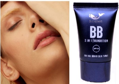 BLUEMERMAID BB CREAM FOUNDATION FOR MATTE MAKEUP LOOK Foundation(BEIGE, 30 ml)