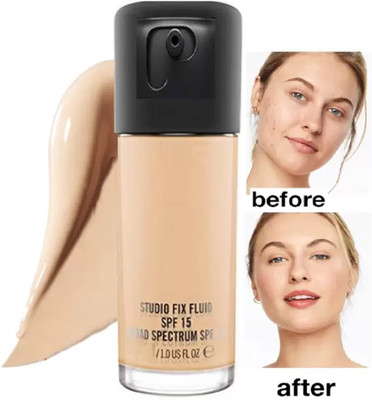 DARVING FULL COVERAGE MAKEUP CRYSTAL FOUNDATION Foundation(Beige, 35 ml)