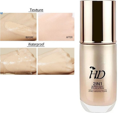 DARYUE BEST Matte+Pore less Liquid  Foundation(BEIGE, 60 ml)