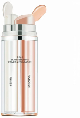 tanvi27 2 in 1 SKIN ENERGIZING BASE PRIMER + FOUNDATION Foundation(Soft Ivory, 60 g)