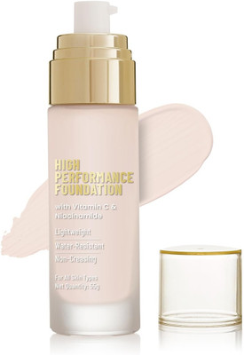 FLORERO High Coverage Liquid | Blemish Free  Foundation(IVORY, 50 ml)