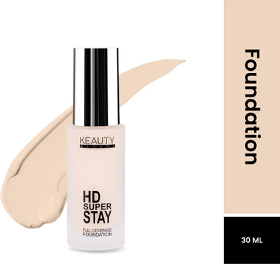 Keauty Beauty Super Stay Full Coverage Foundation - Waterproof & Anti-ageing. Foundation(1, 30 g)