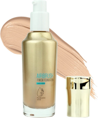 Yuency Airbrush Finish Foundation Matte Liquid  Foundation(GOLD, 55 ml)