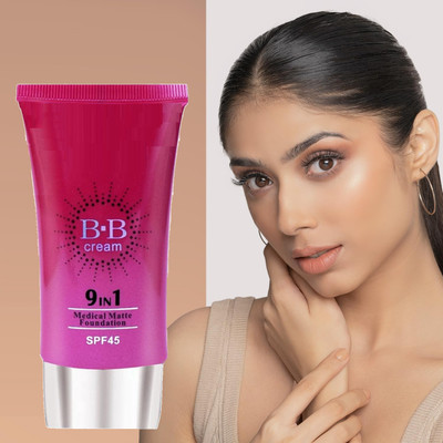 Sheny WATERPROOF BB Cream Instant Long-lasting Coverage ,Soft Texture (50 ML) Foundation(BEIGE, 50 ml)