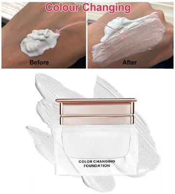 luzimaisa Color Changing Water proof Satin Finish Liquid  Foundation(Magic, 20 ml)