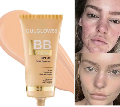 GULGLOW99 Korean Zero Pore Oil-Control Full Coverage Matte  Foundation(BEIGE, 60 ml)