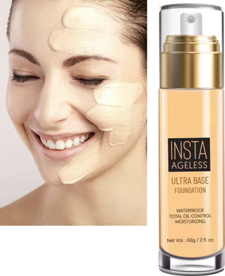 KAIASHA Foundation For High Coverage all skin type Foundation(BEIGE, 60 ml)