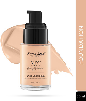 Seven Seas BB Graceful Oil Free Foundation | Smooth Application and Full Coverage (SPF-15) Foundation(Skin, 30 ml)