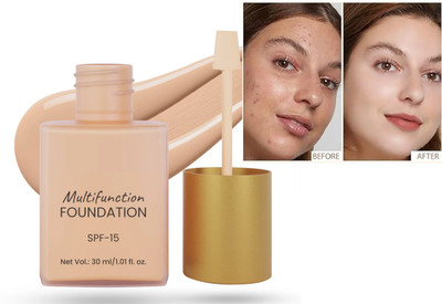Jiwoo LONG STAY MULTI FUNCTION FOUNDATION FOR WOMEN Foundation(NATURAL, 30 ml)