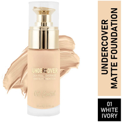 DARVING UnderCover 24H Full Coverage Matte  Foundation(Beige, 30 ml)