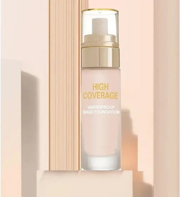 Vyomiris High Cover Foundation Creates Smooth Complexion & Natural Flawless Effect Foundation(BEIGE, 50 ml)