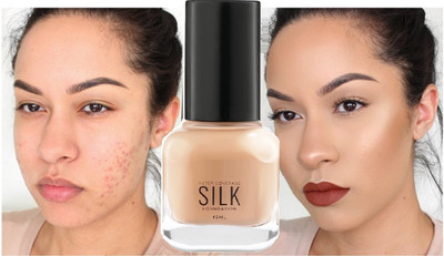 Arcanuy Oil Control Silk Texture Foundation Full Coverage Foundation(natural, 45 ml)