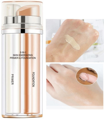 DARVING BEST OIL CONTROL 2 IN 1 FOUNDATION & PRIMER COMBO IN ONE Foundation(BEIGE, 60 ml)