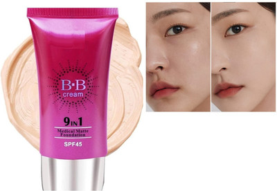 AFARAXIA New Moisturiser creamy foundation with SPF 45 Foundation(Soft Ivory, 50 ml)