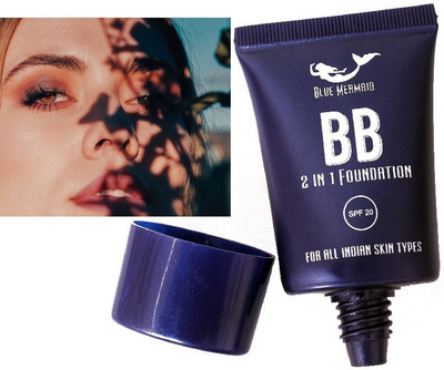 BLUEMERMAID HIGH COVERAGE BB FOUNDATION FOR FLAWLESS LOOK Foundation(BEIGE, 30 ml)