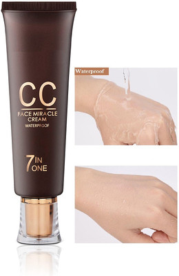 ADJD 7 In One CC Face Miracle Foundation Cream  Foundation(BEIGE, 45 ml)