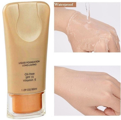 ADJD SPF 15 NORMAL TO OILY SKIN SUITABLE FOR ALL SKIN TYPE WATERPROOF FOUNDATION Foundation(BEIGE, 30 ml)