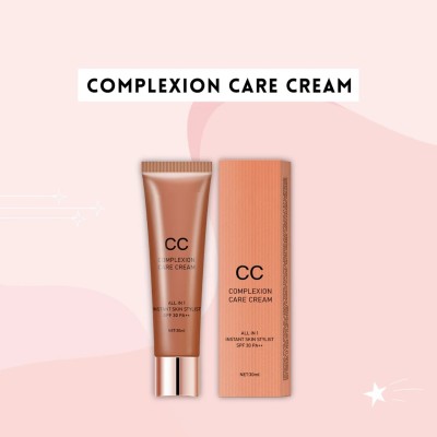 MYEONG Foundation CC Complexion Care Face Cream Matte Ivory  Foundation(Ivory, 30 g)