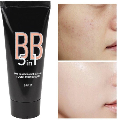 Arcanuy New BB 5 in 1 Blemish Balm Cream  Foundation(BEIGE, 60 g)