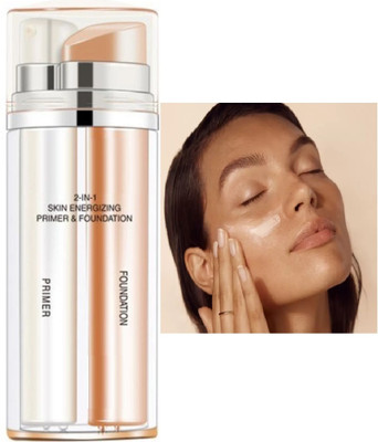 DARVING Best 2 in 1 Primer & Foundation for face make up  Foundation(BEIGE, 60 ml)