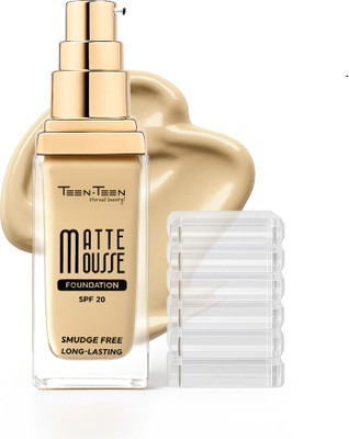 Teen Teen Matte Mousse Foundation SPF 20 Skin Stylist Collection Foundation(Natural Glam, 40 ml)