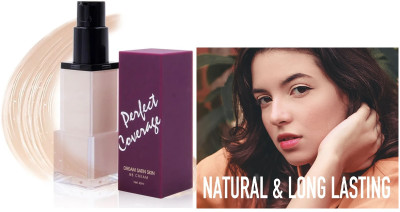 Yuency perfect matte finish coverage foundation Foundation(ivory white, 42 ml)
