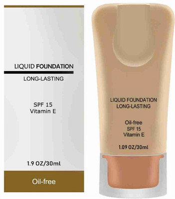 GFSU - GO FOR SOMETHING UNIQUE Oil Free Long Lasting Liquid Foundation SPF 15 Foundation (LIQUID)  Foundation(Beige, 30 ml)