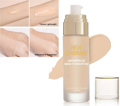 sheny soft Oil-Control Matte Foundation for Oily to Dry Skin.high coverage foundation Foundation(beige, 80 g)